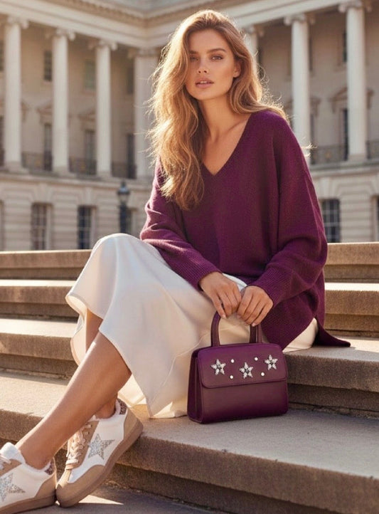 Pull fluide léger effet cachemire oversize ASHLEY
