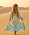 Load image into Gallery viewer, Robe Longue Lamé ORIANA ✨ Robe Princesse Mille et Une Nuits
