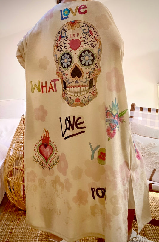 Kimono lurex BOHEMIA