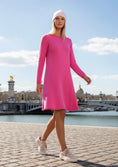 Charger l'image dans la visionneuse de la galerie, Robe Pull Rose ALINE — Toucher Cachemire

