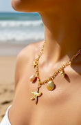 Cargar la imagen en la vista de la galería, Collier Breloques Or & Coquillages SUMMER 🐚✨ | Bohème Chic
