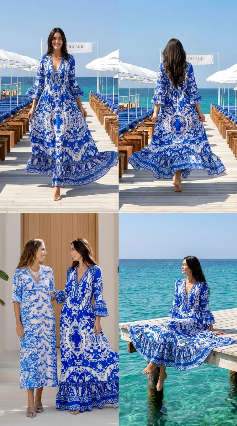 Robe longue VENIZA