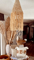 Charger l'image dans la visionneuse de la galerie, Abat jour paille et raphia MARRAKECH
