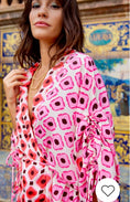 Load image into Gallery viewer, Ensemble kimono rose LOUANE
