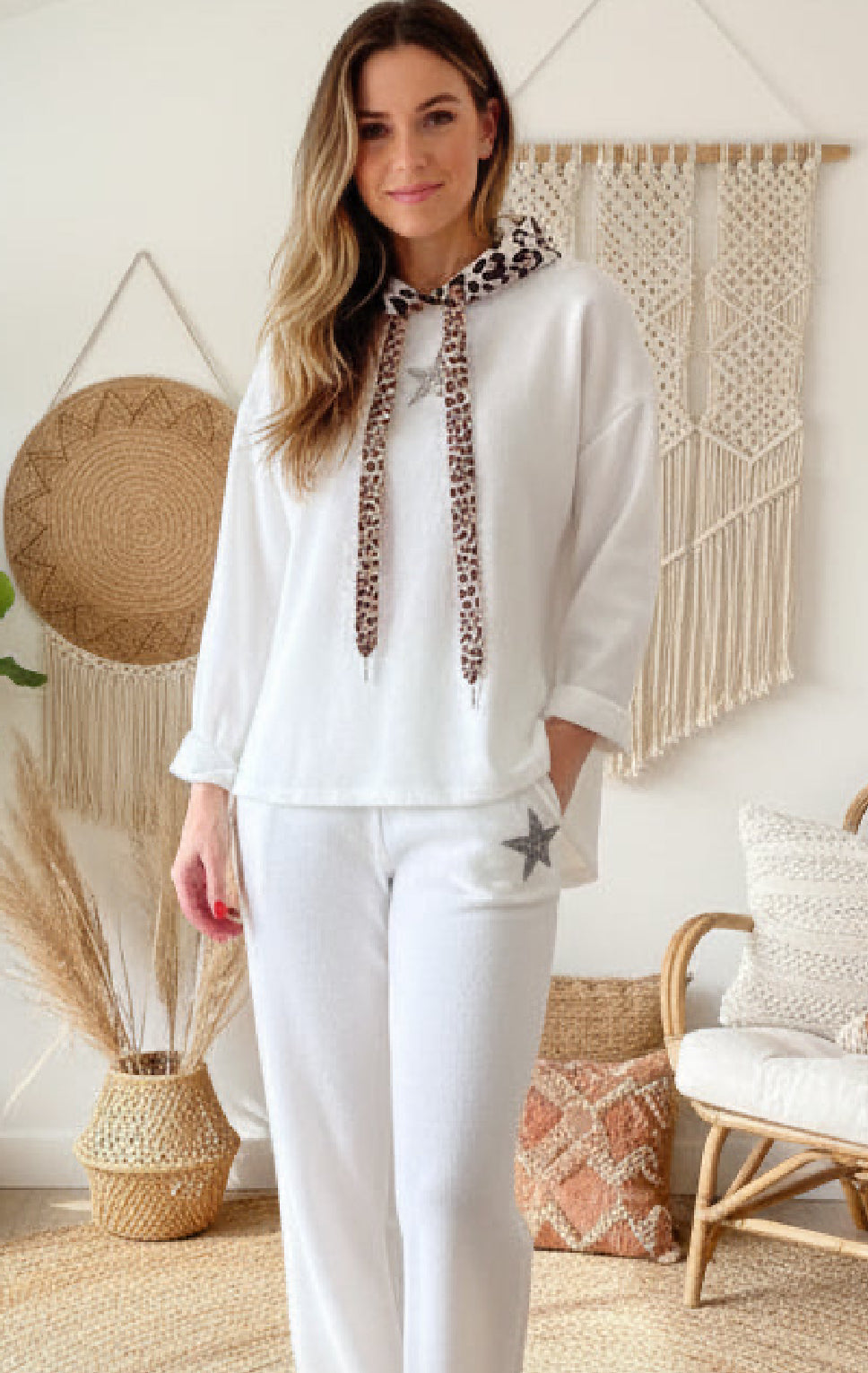 Sweat velours ETOILE