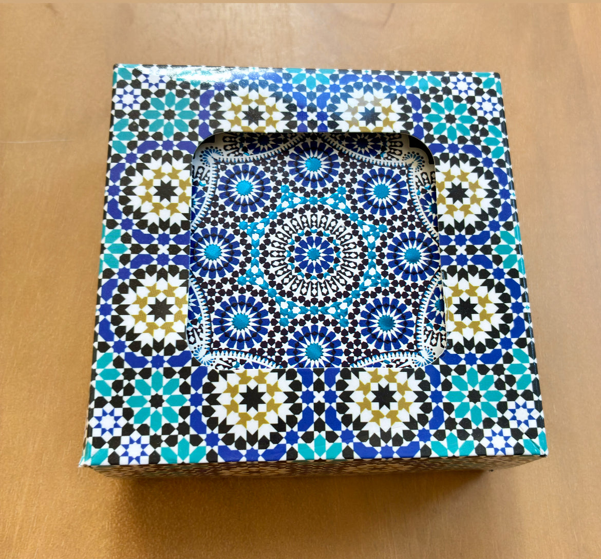 Lot de 6 sous verres BAHIA