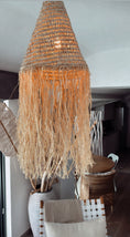 Charger l'image dans la visionneuse de la galerie, Abat jour paille et raphia MARRAKECH
