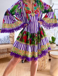 Load image into Gallery viewer, Robe tunique Purple MADRID

