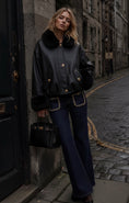 Cargar la imagen en la vista de la galería, Blouson Effet Cuir & Fausse Fourrure VALENTINA
