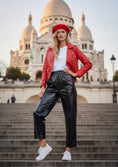 Cargar la imagen en la vista de la galería, Pantalon simili cuir vernis MILANE
