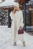 Load image into Gallery viewer, Manteau NINA – Laine & Cachemire, Poignets Fourrure
