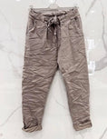 Charger l'image dans la visionneuse de la galerie, Pantalon LEA  – Toile magique confort| Taille Élastique
