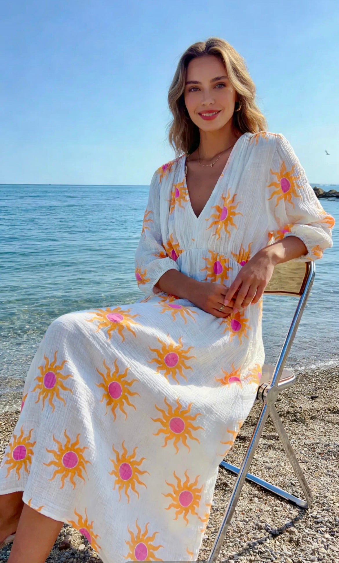 Robe bohème soleil ANITA