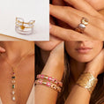 Load image into Gallery viewer, Bague Coquillages Or & Argent INDIRA | Style Gypsy Bohème🐚
