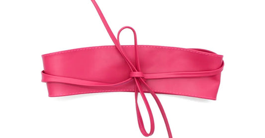 Ceinture cuir à nouer MAGDA