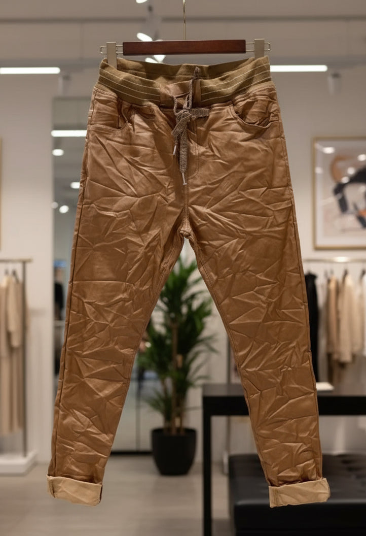 Pantalon simili cuir MARGOT