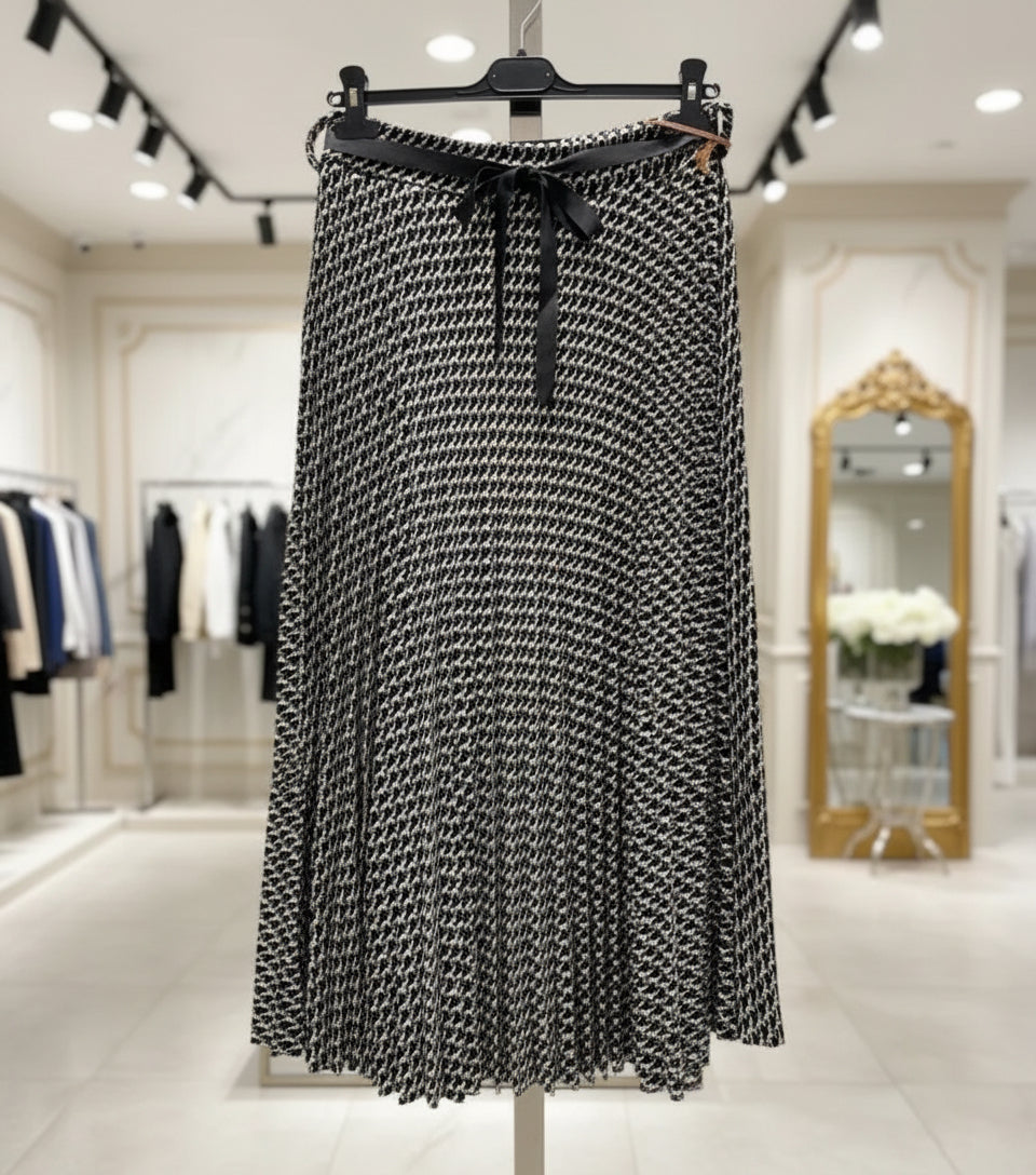 Jupe fluide plissée LEONIE