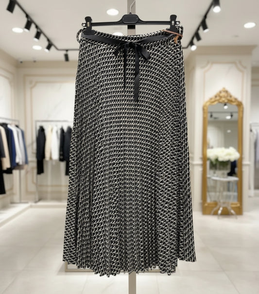 Jupe fluide plissée LEONIE