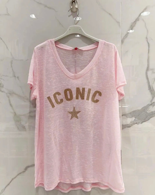 Tee shirt viscose ICONIC