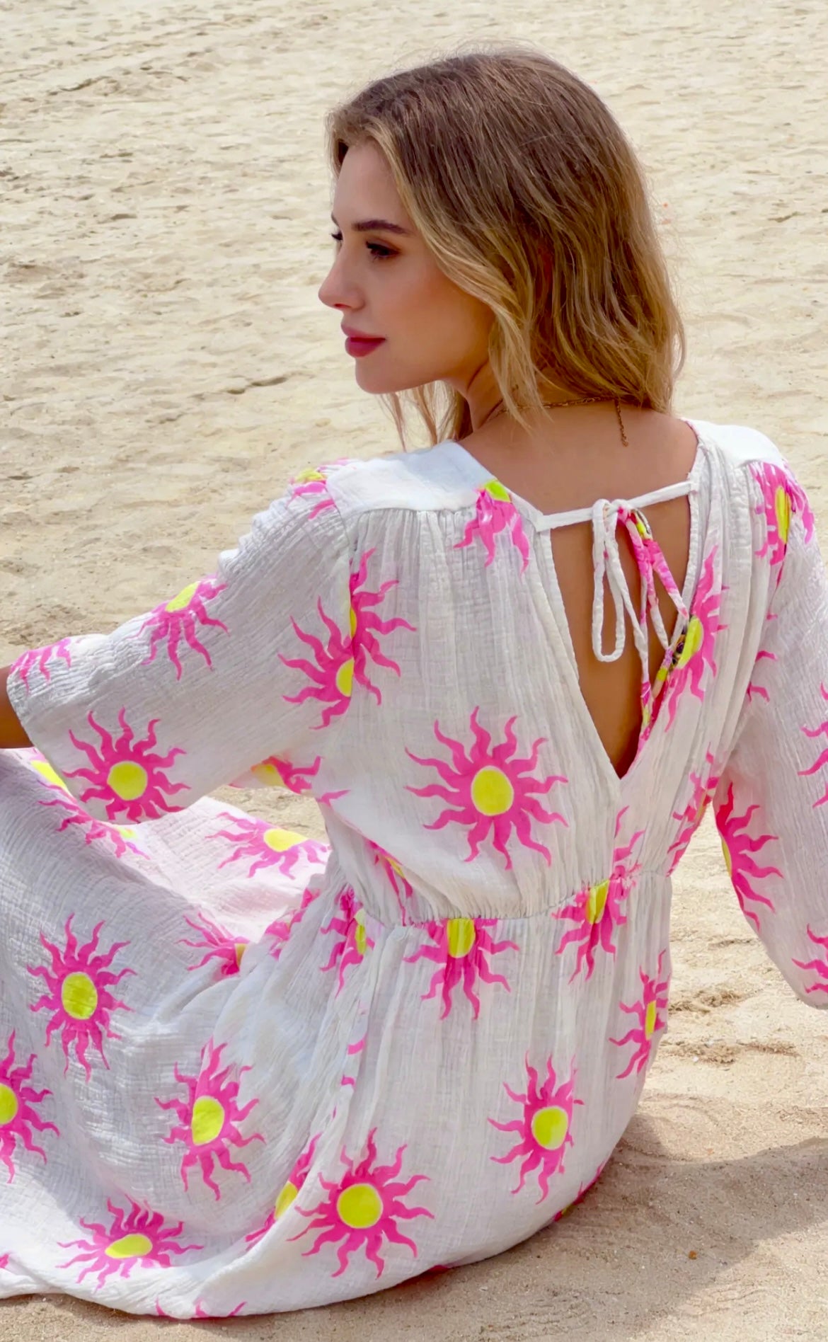 Robe bohème soleil ANITA