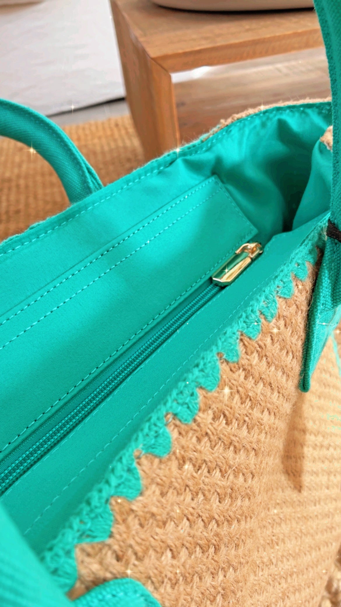 Sac cabas jute PLAYA