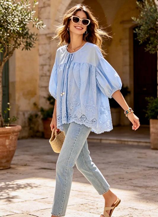 Blouse bohème ROMANE