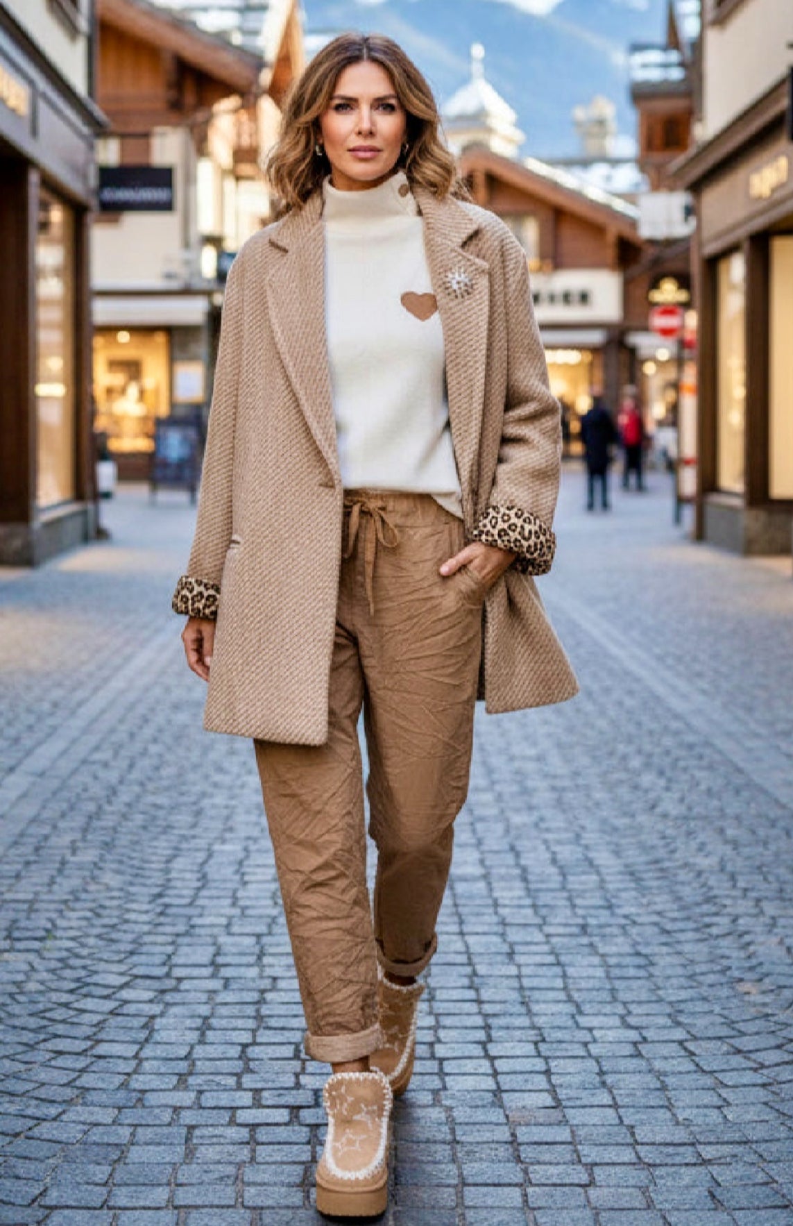 Pantalon toile unie LÉA