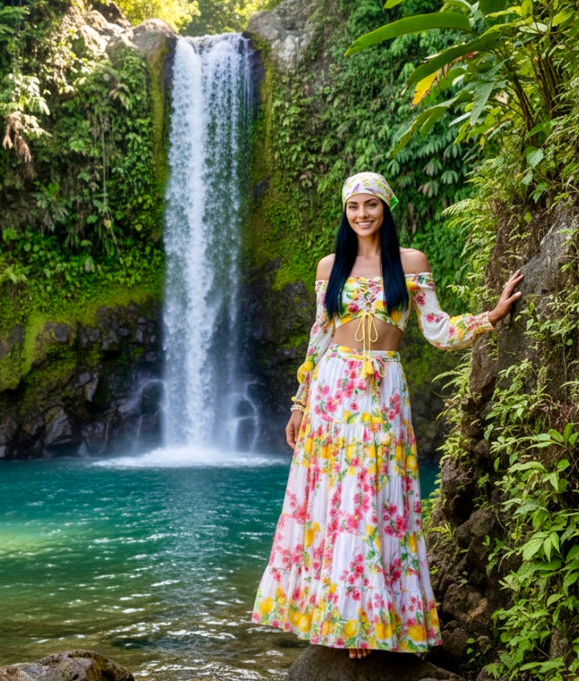 Ensemble top/jupe MOOREA