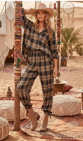 Charger l'image dans la visionneuse de la galerie, Pantalon à Carreaux & Nœuds COOPER – Style Boho Rock Country
