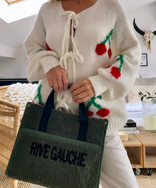 Bolso moumoute ROME caqui By RIVE GAUCHE