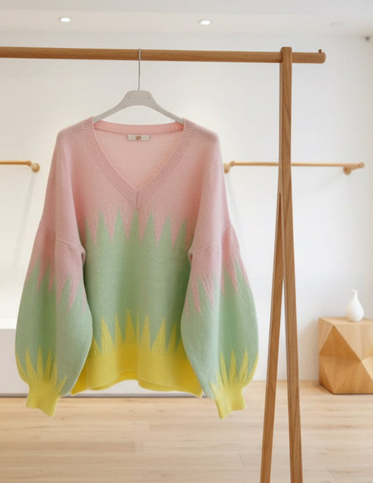 Pull multicolore KALISTA