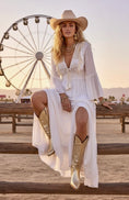 Load image into Gallery viewer, Robe Longue Bohème Chic ALBA — hippie chic  & COACHELLA ⭐️
