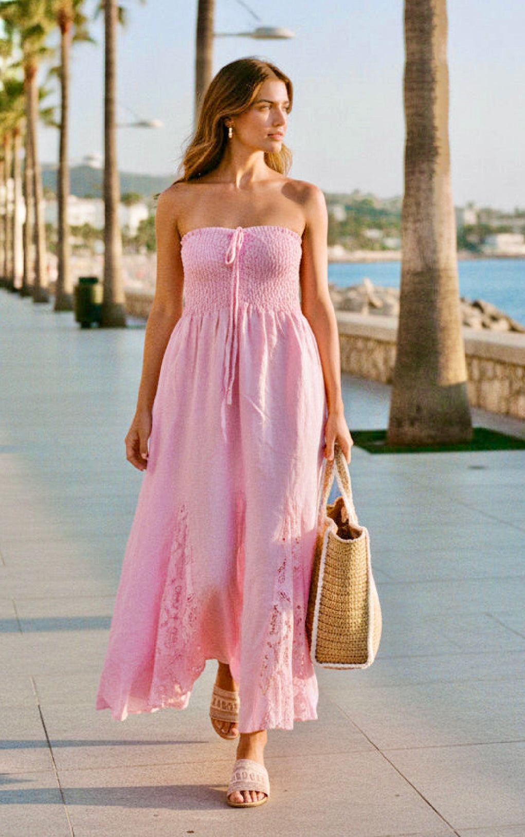 Robe bustier lin CLARA