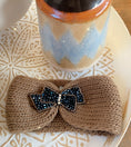 Load image into Gallery viewer, GIRLY taupe mesh headband

