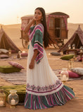 Cargar la imagen en la vista de la galería, Robe longue bohème LAURENA - coupe 🦋 manches papillon
