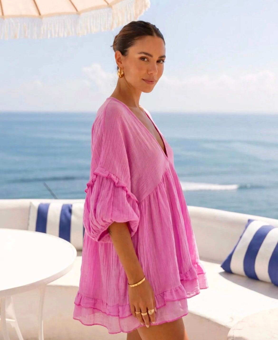 Blouse bohème  KAROLINA