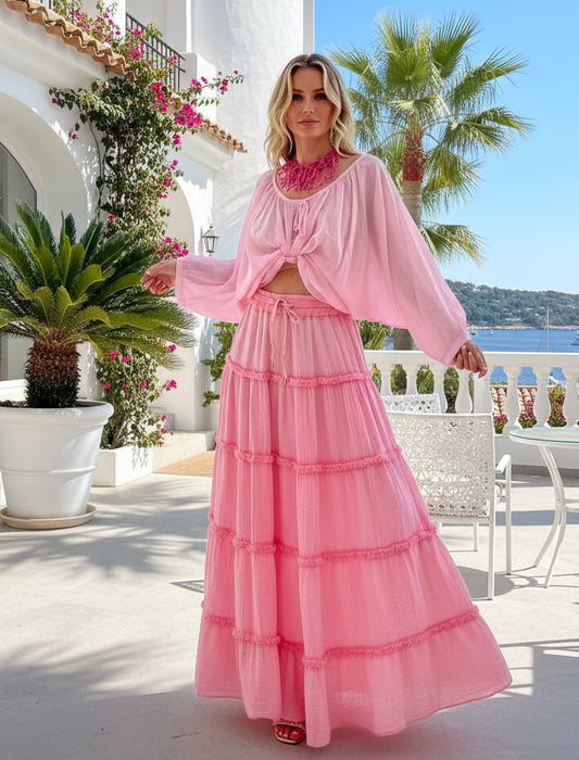 Blouse voile de coton BÉRANGÈRE