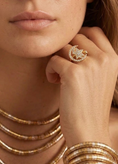 Charger l'image dans la visionneuse de la galerie, Bague Lune Étoile ISADORA ✨🌙⭐ | Acier Inoxydable Doré
