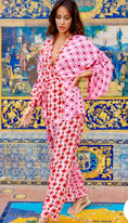 Load image into Gallery viewer, Ensemble kimono rose LOUANE
