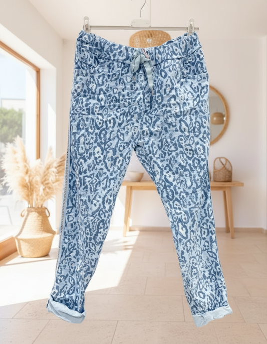 Pantalon bleu LÉO
