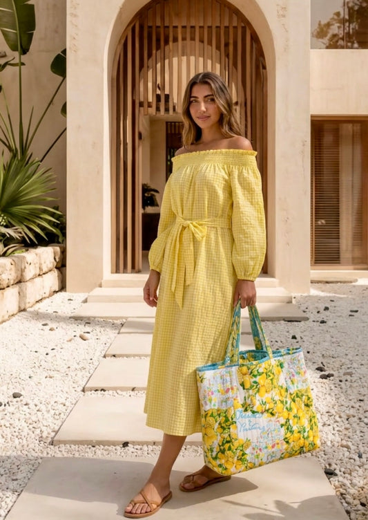 Sac cabas citrons MENTON