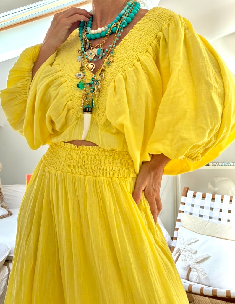 Collier Multi rang long LAGONSAND