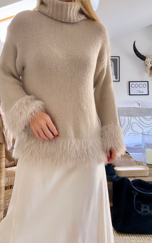 SIA Alpaca Turtleneck Sweater