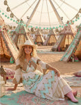 Charger l'image dans la visionneuse de la galerie, Robe Longue lamé & sequins MANOUSH – Boho chic  🌙
