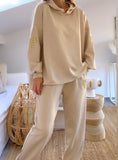 Load image into Gallery viewer, Pull sweat viscose PERLE beige à capuche
