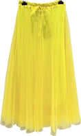 Load image into Gallery viewer, Neon yellow tulle skirt NINI 2 sizes
