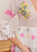 Load image into Gallery viewer, Robe Bohème MARIA ✨ Coton, Sequins & Broderies 🌸⭐
