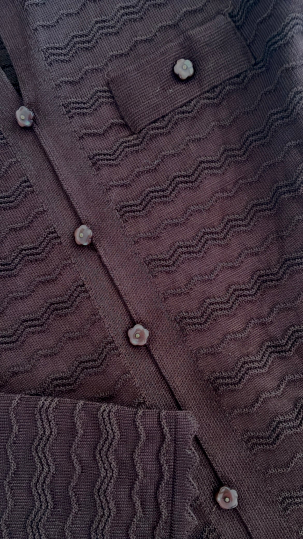 Robe Longue Bi-Matière Chocolat KEYTON