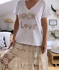 Charger l'image dans la visionneuse de la galerie, Tee shirt coton ROCK LOVE  2 tailles
