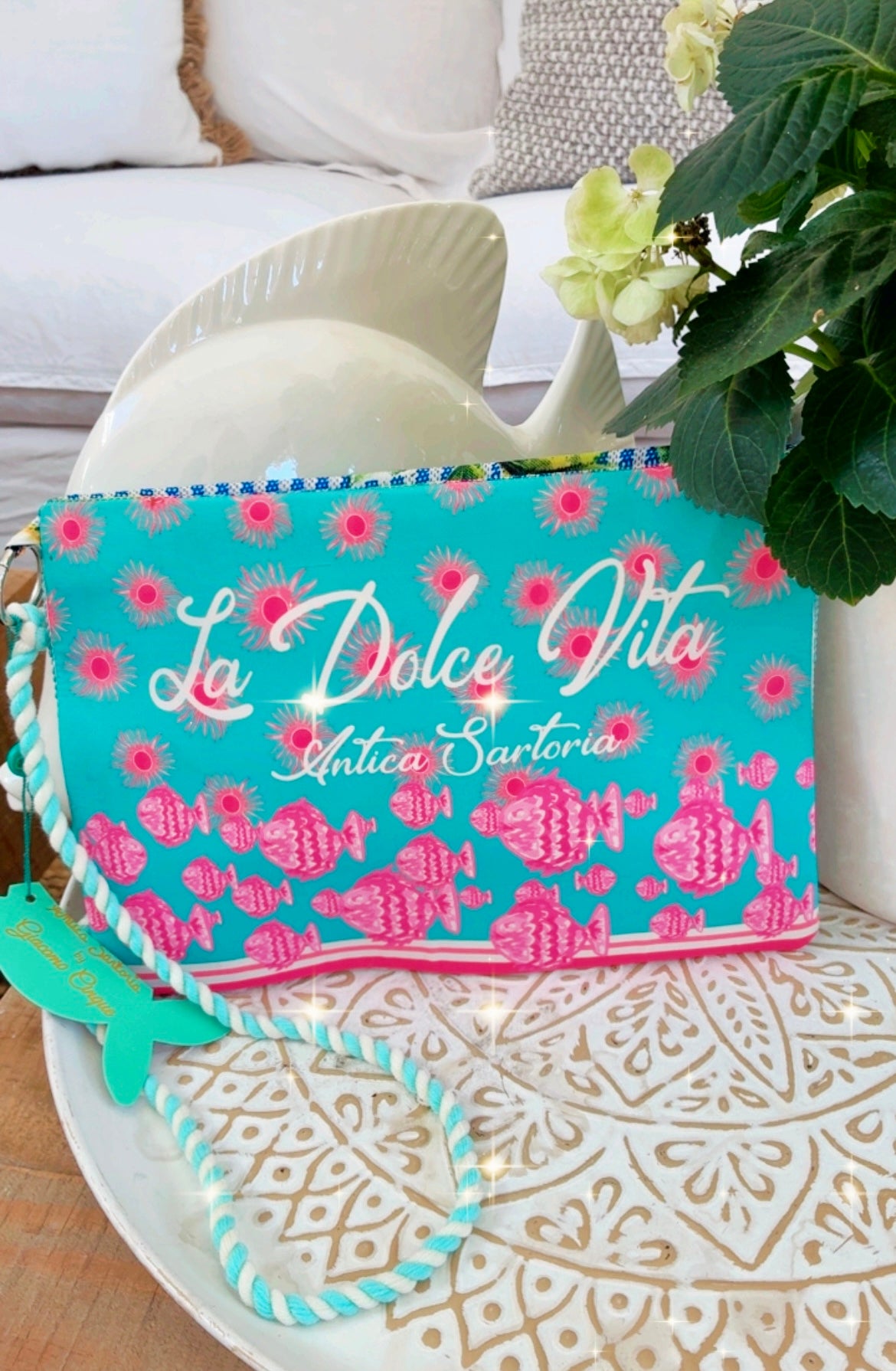 Sac bandoulière perles DOLCE